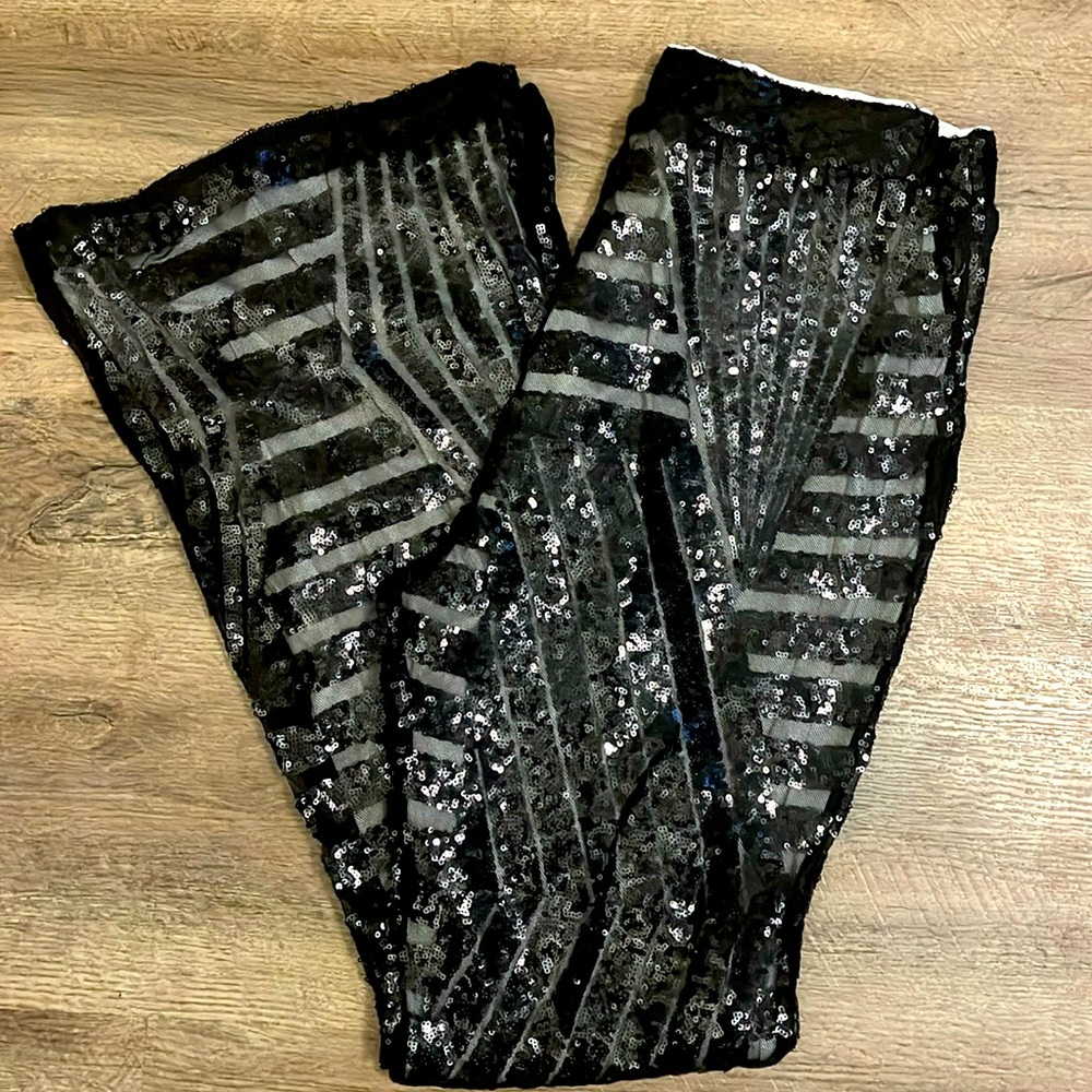 Women’s Sequin Bootcut Pants